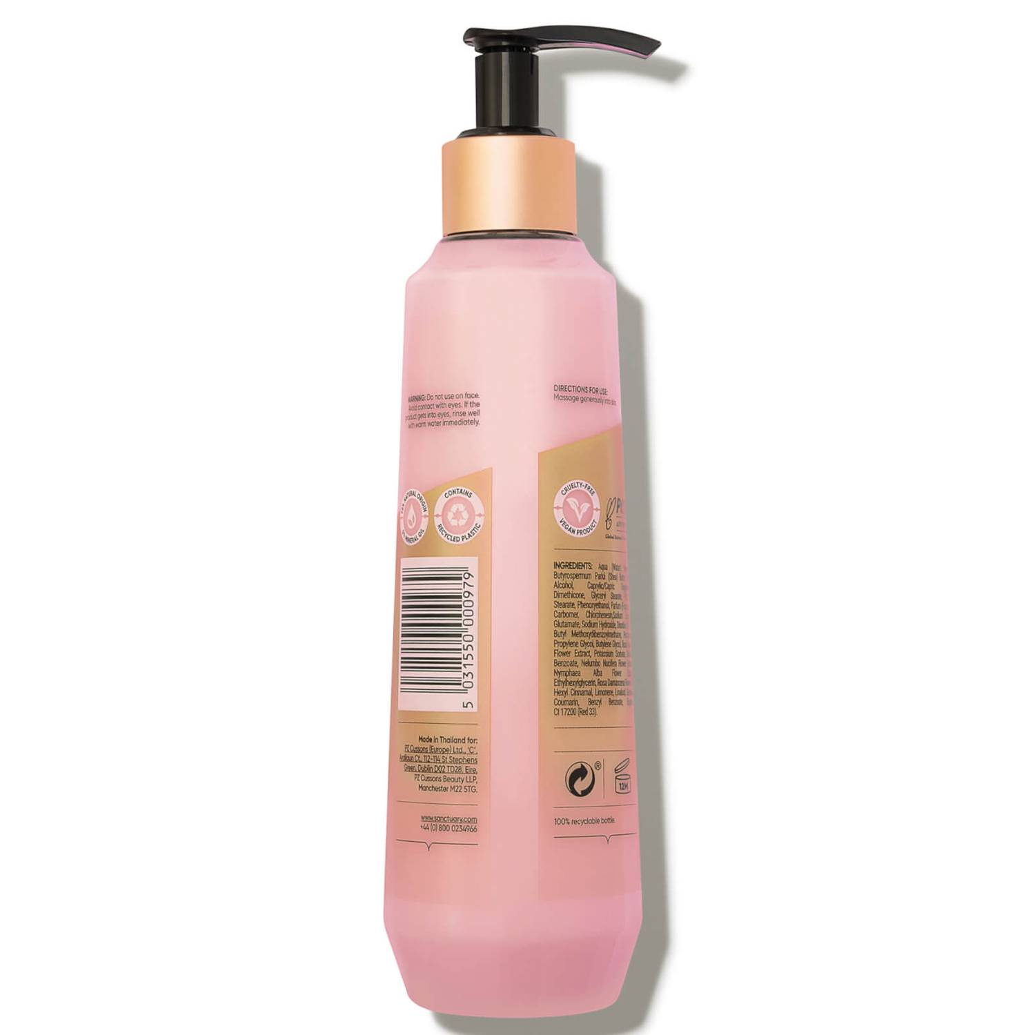 Sanctuary Spa Lily and Rose Collection Body Lotion 250ml