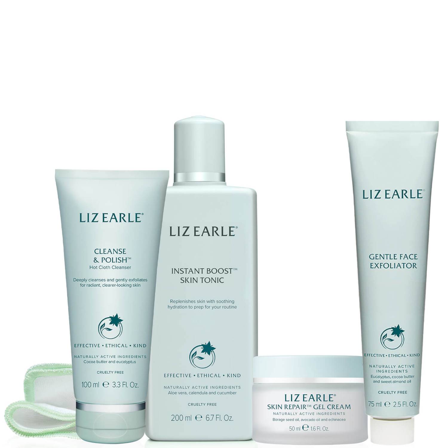 Liz Earle Your Daily Routine with Skin Repair Gel Cream Kit