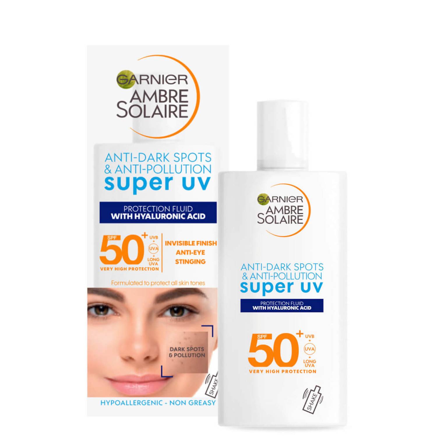 Garnier Ambre Solaire Face and Body SPF50 Bundle