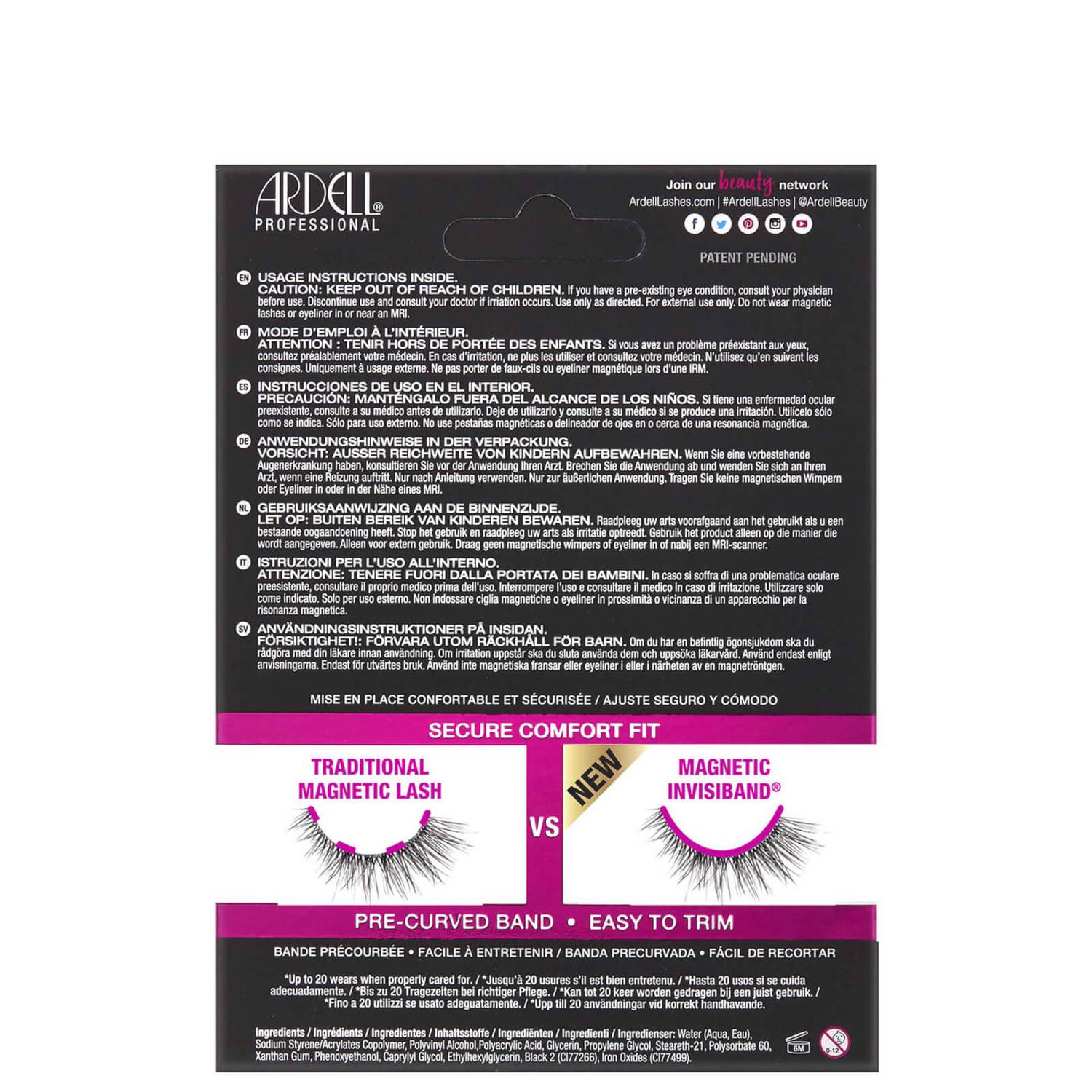 Ardell Magnetic MegaHold Liquid Liner and Lash 054