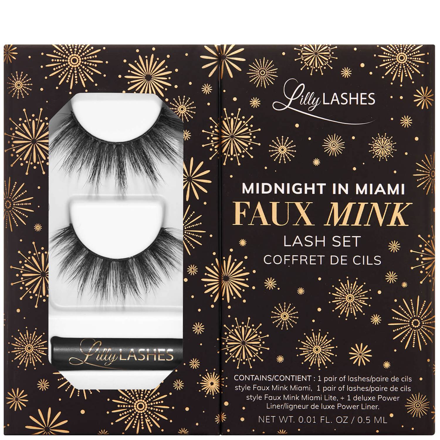 Lilly Lashes Midnight in Miami Kit (Worth £60.00)