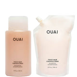 OUAI Thick Shampoo and Refill Bundle