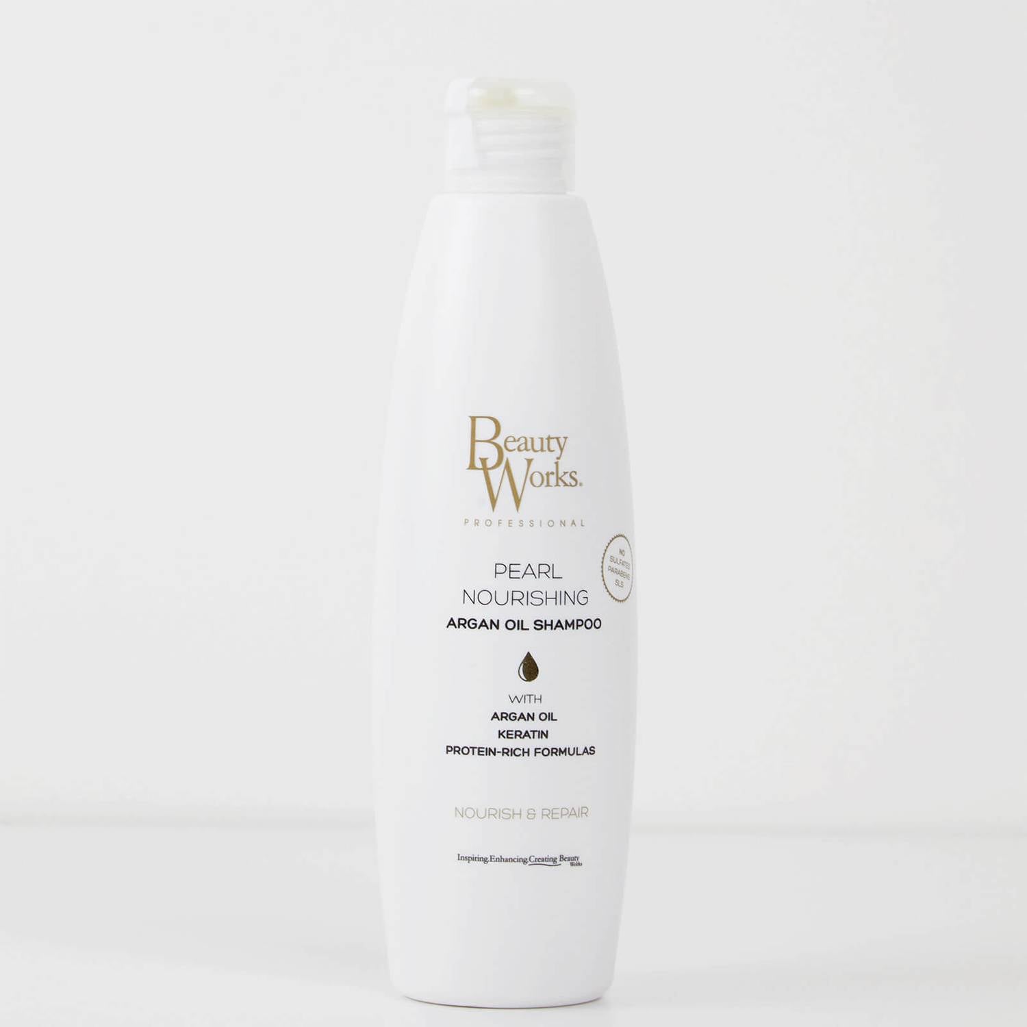 Beauty Works Pearl Nourishing Shampoo and Conditioner Bundle Sulphate Free 250ml