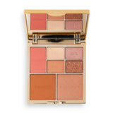 Revolution Pro True Love Eye and Cheek Palette - Light-Medium