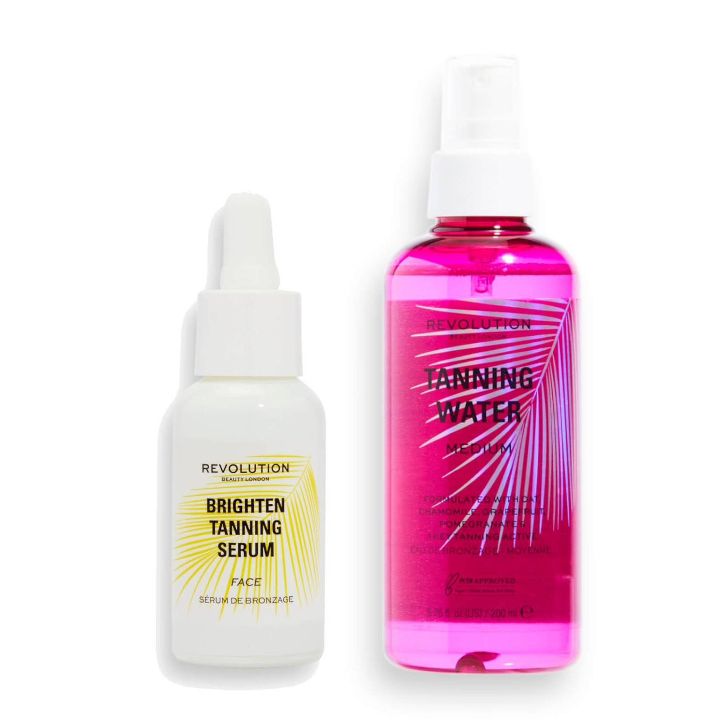 Revolution Tanning Brightening Duo - Light/Medium