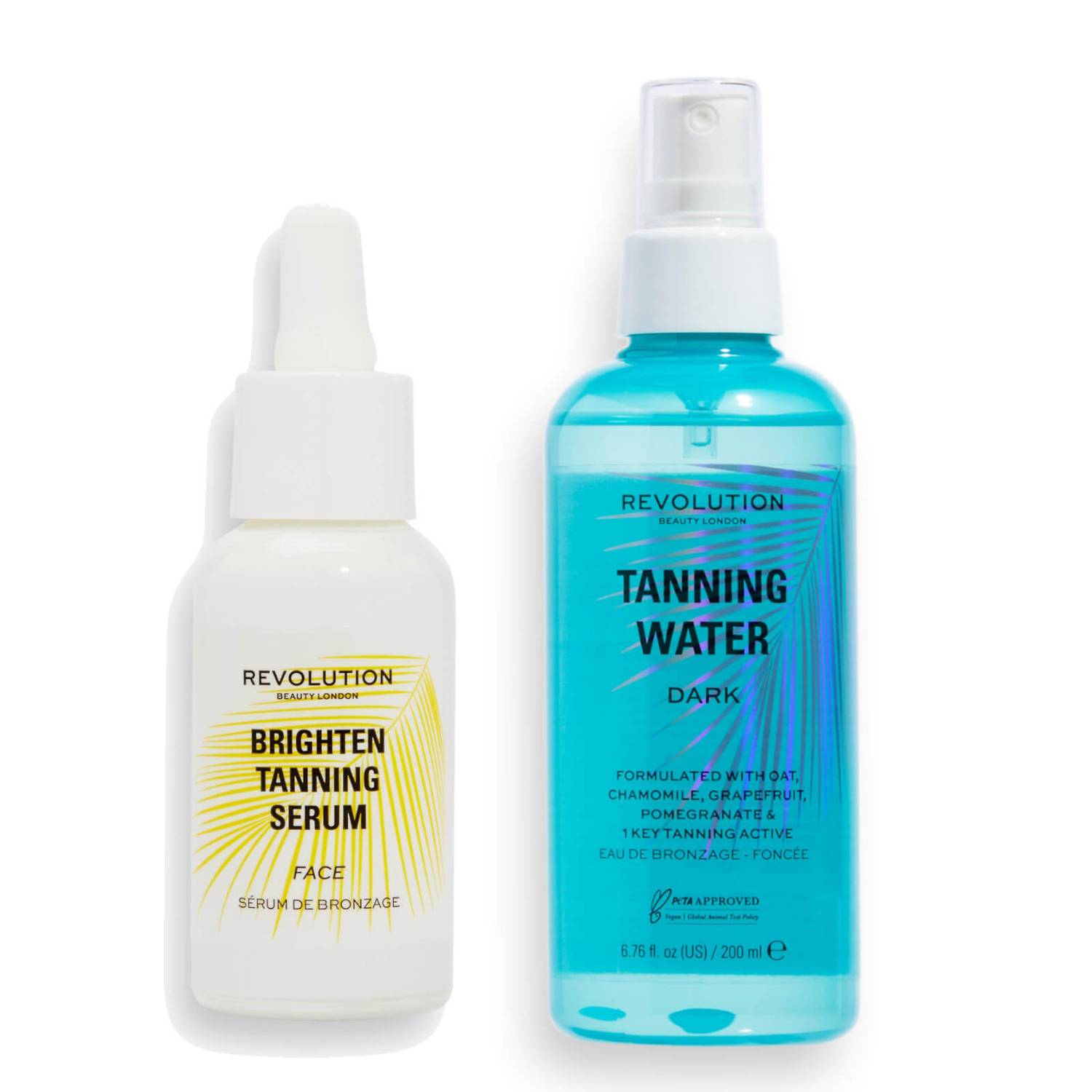 Revolution Tanning Brightening Duo - Dark