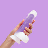 So Divine Glorious Real Skin Feel Dildo - Purple