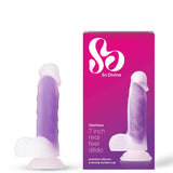 So Divine Glorious Real Skin Feel Dildo - Purple