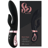 So Divine Black Magic Rabbit Vibrator