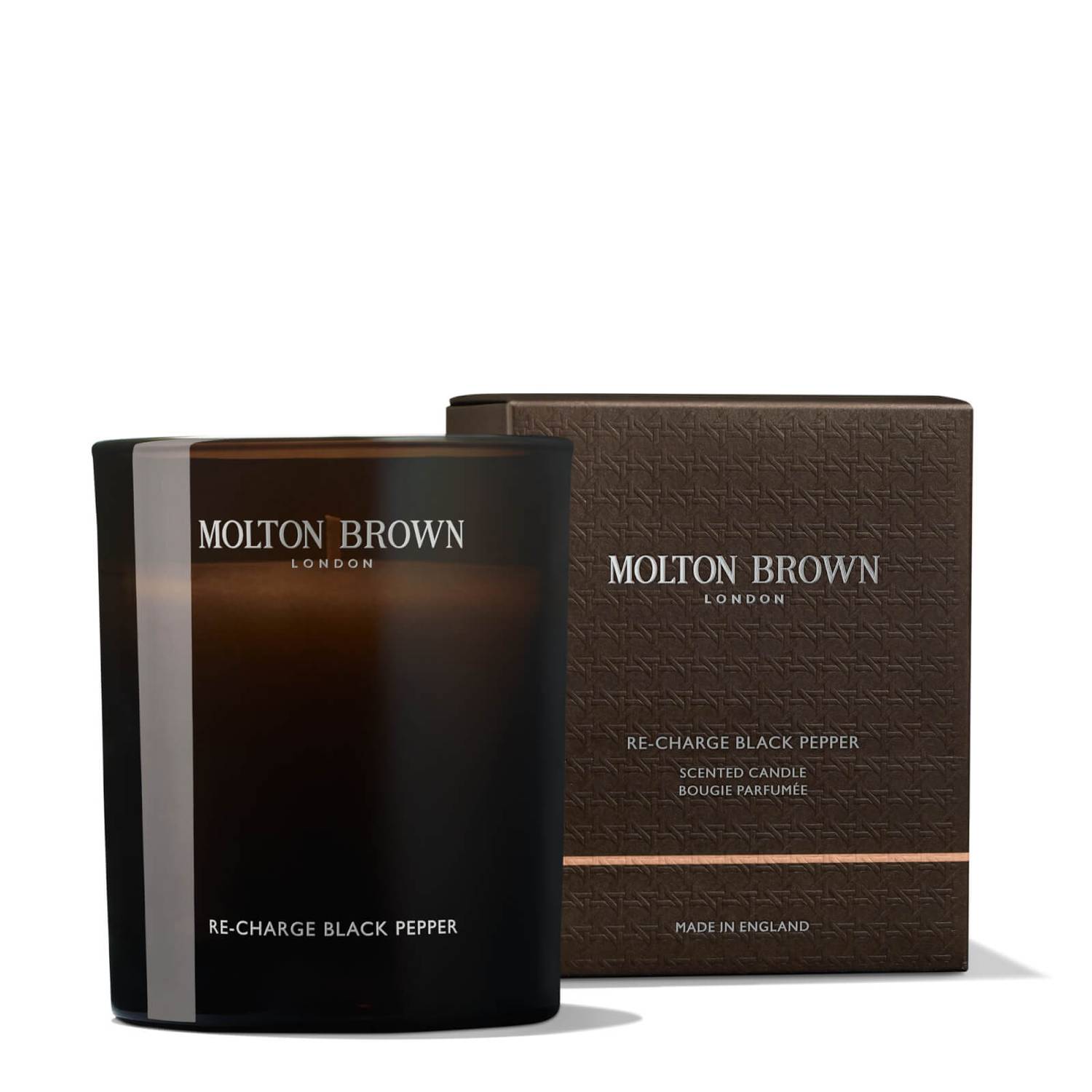 Molton Brown Re-Charge Black Pepper Signature Scented Single Wick Candle 190g