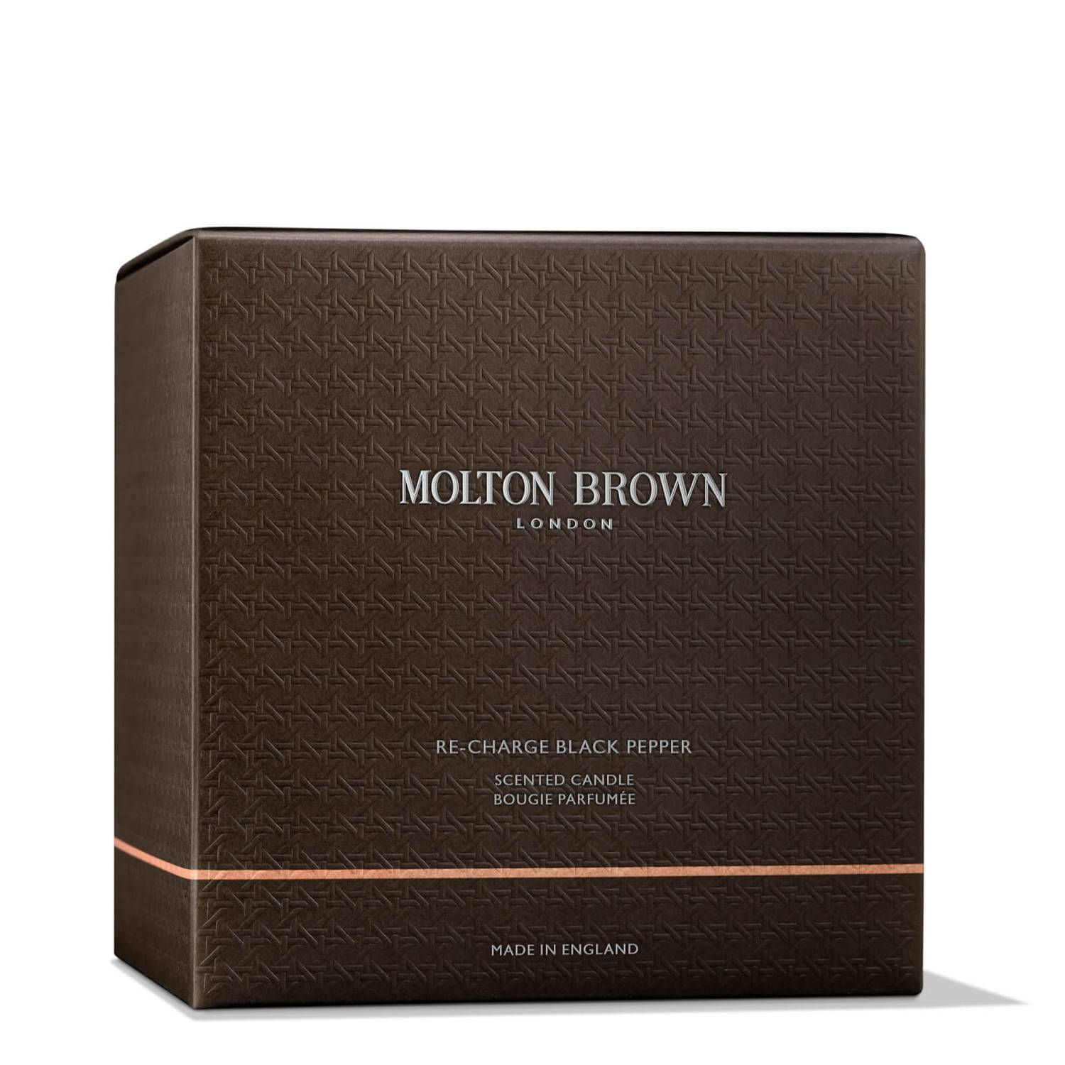 Molton Brown Re-Charge Black Pepper Luxury Scented Triple Wick Candle 600g