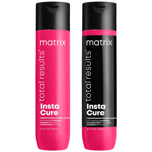 Matrix Total Results InstaCure Anti-Breakage Shampoo and Conditioner 300ml Duo for Damaged Hair