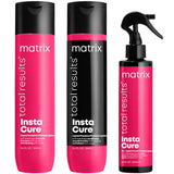 Matrix Total Results InstaCure Anti-Breakage Shampoo, Conditioner and Hair Spray Routine for Damaged Hair