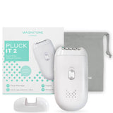 MAGNITONE London PluckIt2 2-in-1 Super Glide Compact Epilator