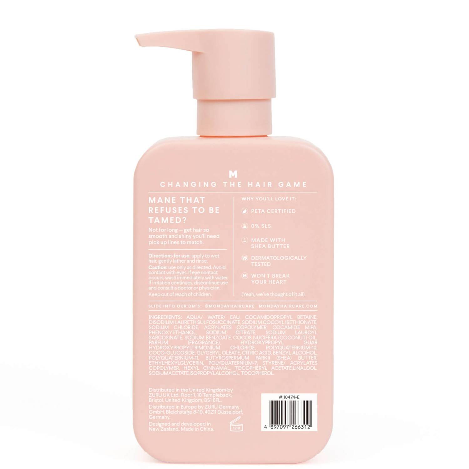 MONDAY Haircare Smooth Shampoo 350ml