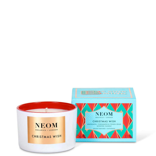 NEOM Christmas Wish Travel Candle 75g