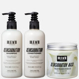 Bleach Reincarnation Shampoo and Conditioner 300ml Bundle with 500ml Reincarnation Mask