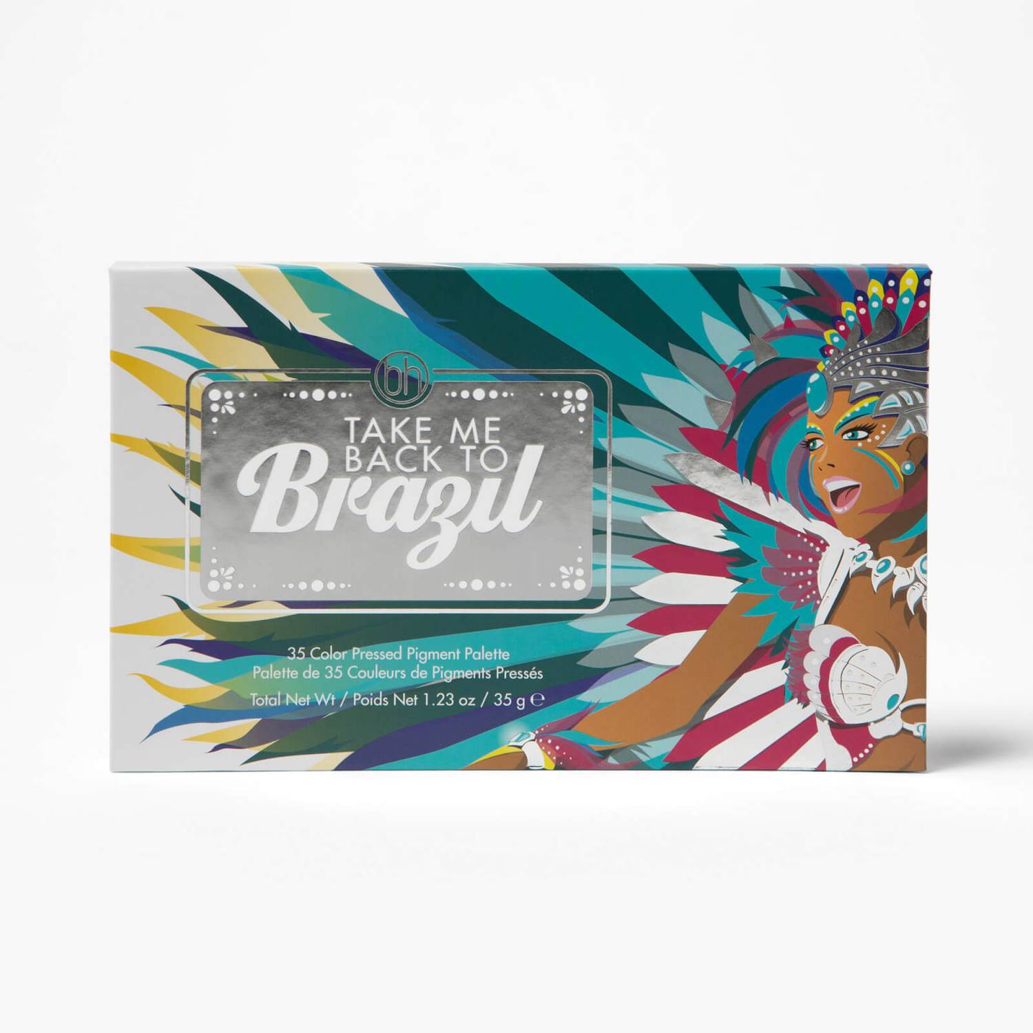 BH Cosmetics Take Me Back To Brazil - 35 Color Pressed Pigment Palette