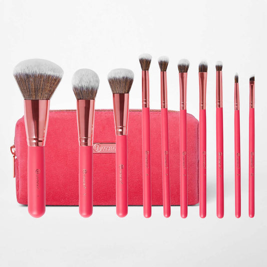 BH Cosmetics Bombshell Beauty - 10 Piece Brush Set