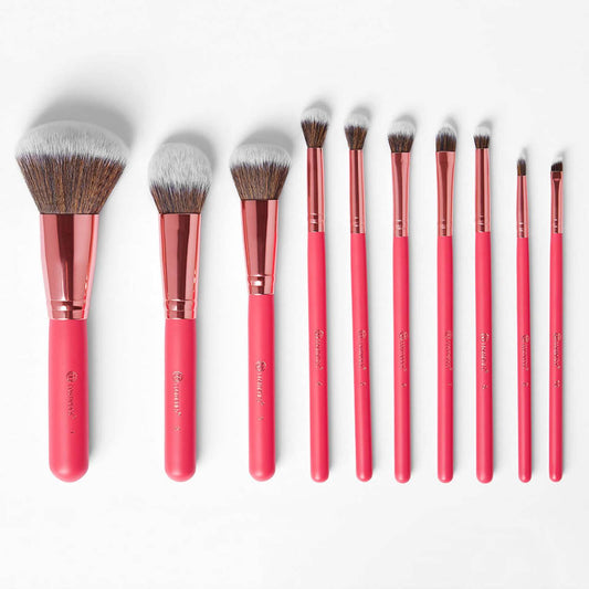 BH Cosmetics Bombshell Beauty - 10 Piece Brush Set