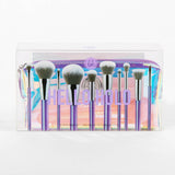 BH Cosmetics Hello Holo - 10 Piece Brush Set