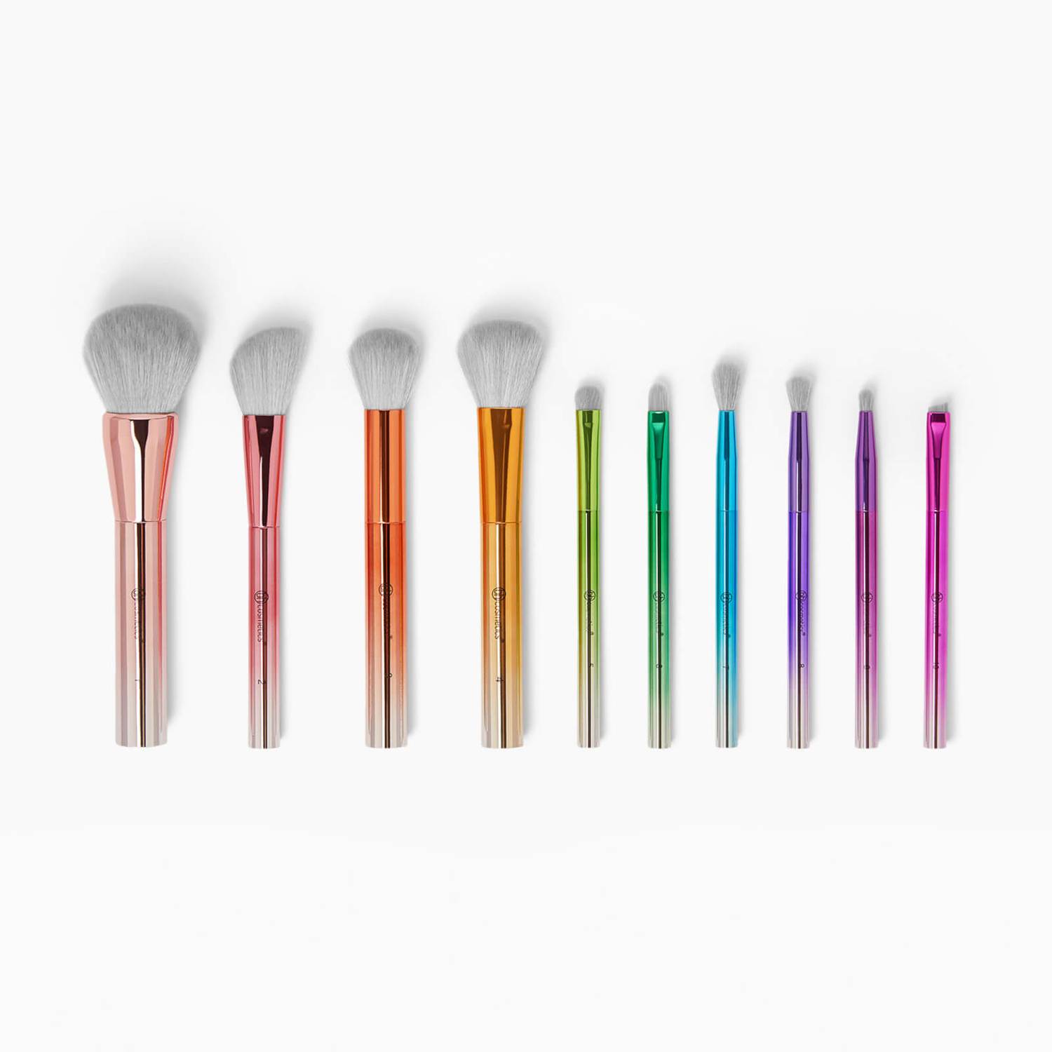 BH Cosmetics Take Me Back to Brazil - 10 Piece Brush Set