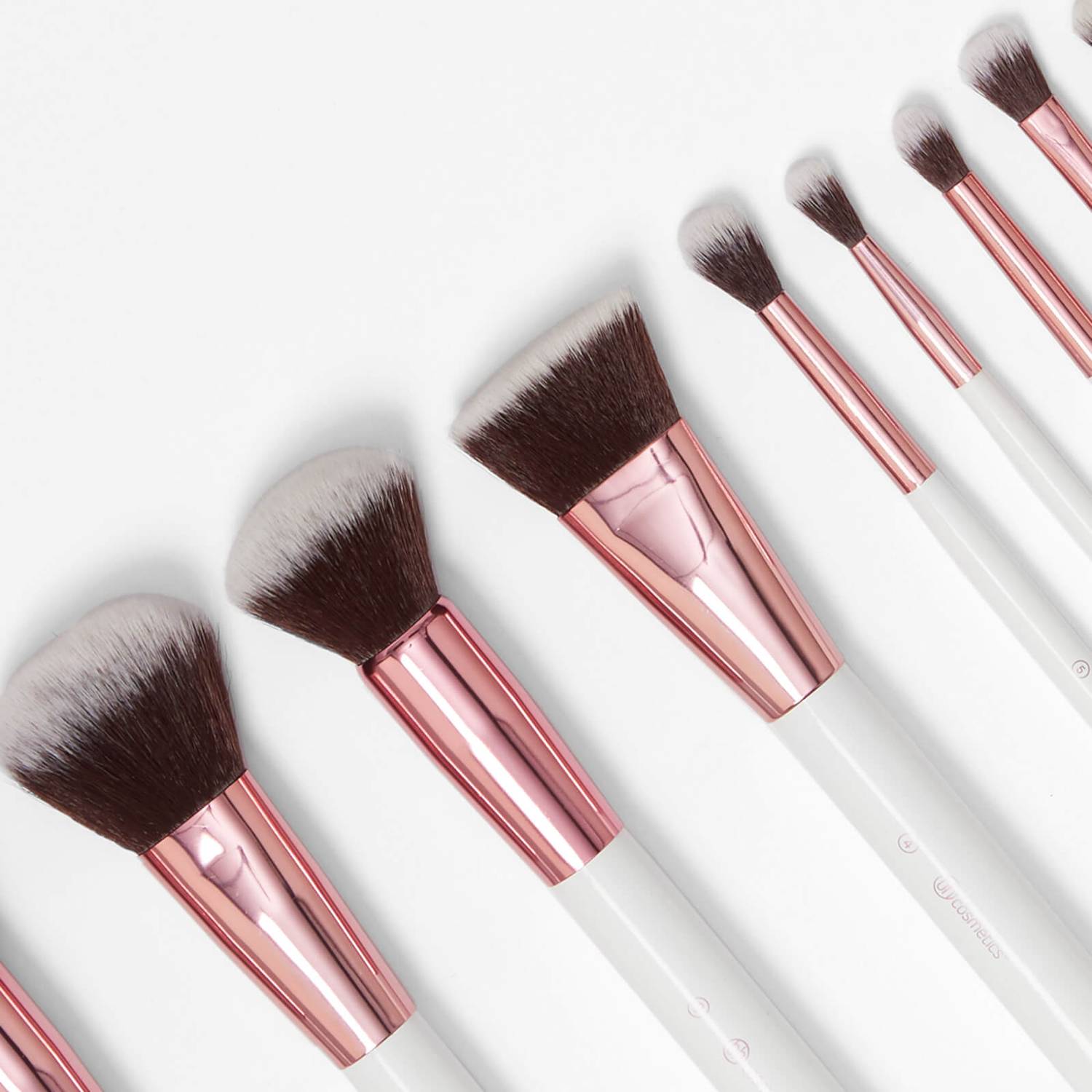 BH Cosmetics Crystal Quartz - 12 Piece Brush Set