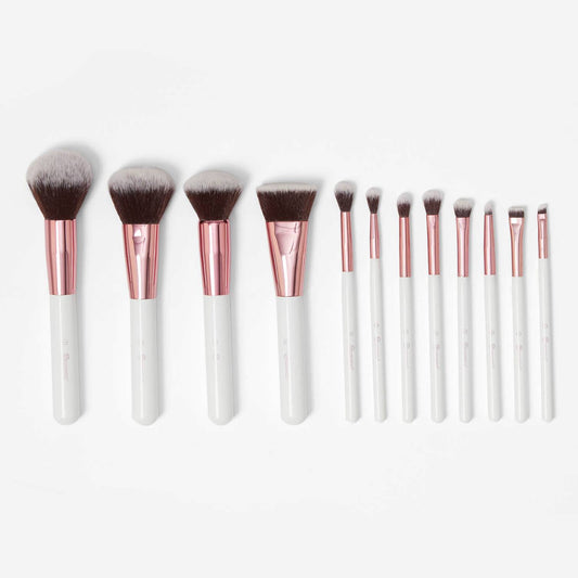 BH Cosmetics Crystal Quartz - 12 Piece Brush Set