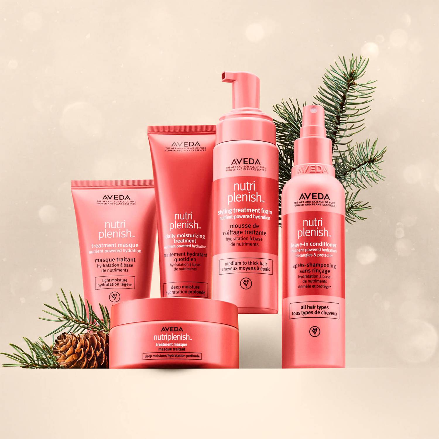 Aveda Nutriplenish Deep Moisture Set (Worth £62.50)