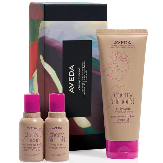 Aveda Cherry Almond Body Care Trio Set (Worth £50.00)