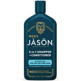 JASON Men's Hydrating 2-in-1 Shampoo and Conditioner 335ml