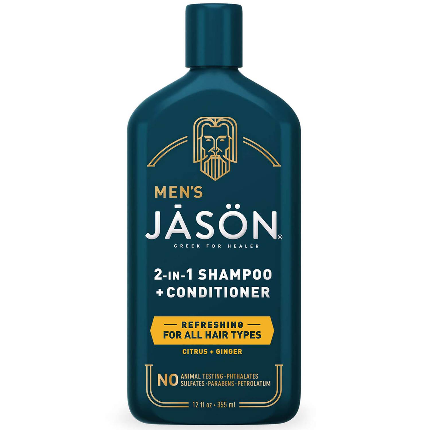 JASON Men?s Refreshing 2-in-1 Shampoo and Conditioner 335ml