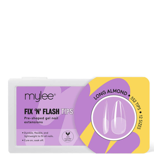 Mylee Fix 'n' Flash Tips - Long Almond