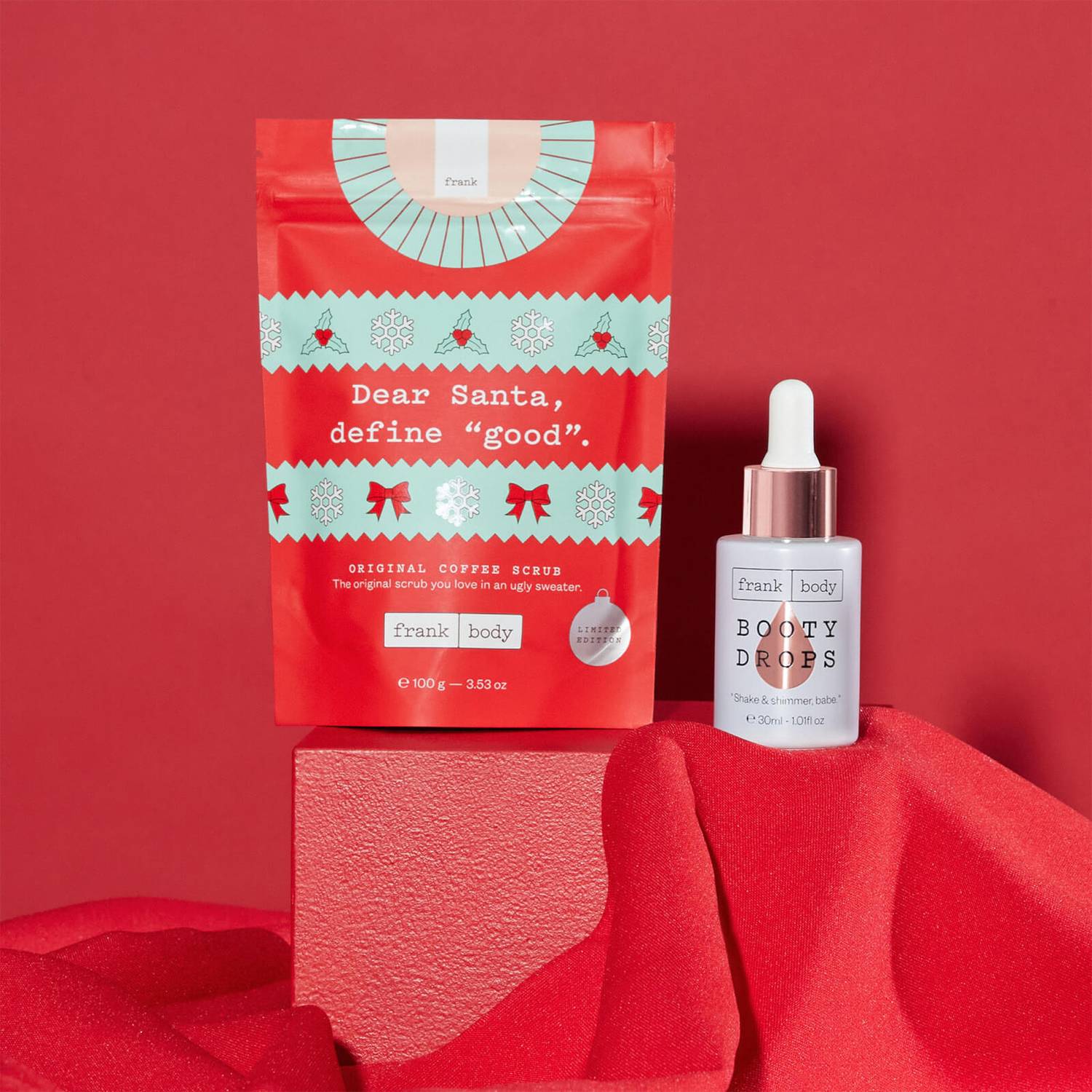 frank body Ho Ho Glow (Worth £24.00)