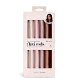 Kitsch Satin Wrapped Flexi Rods - Rosewood