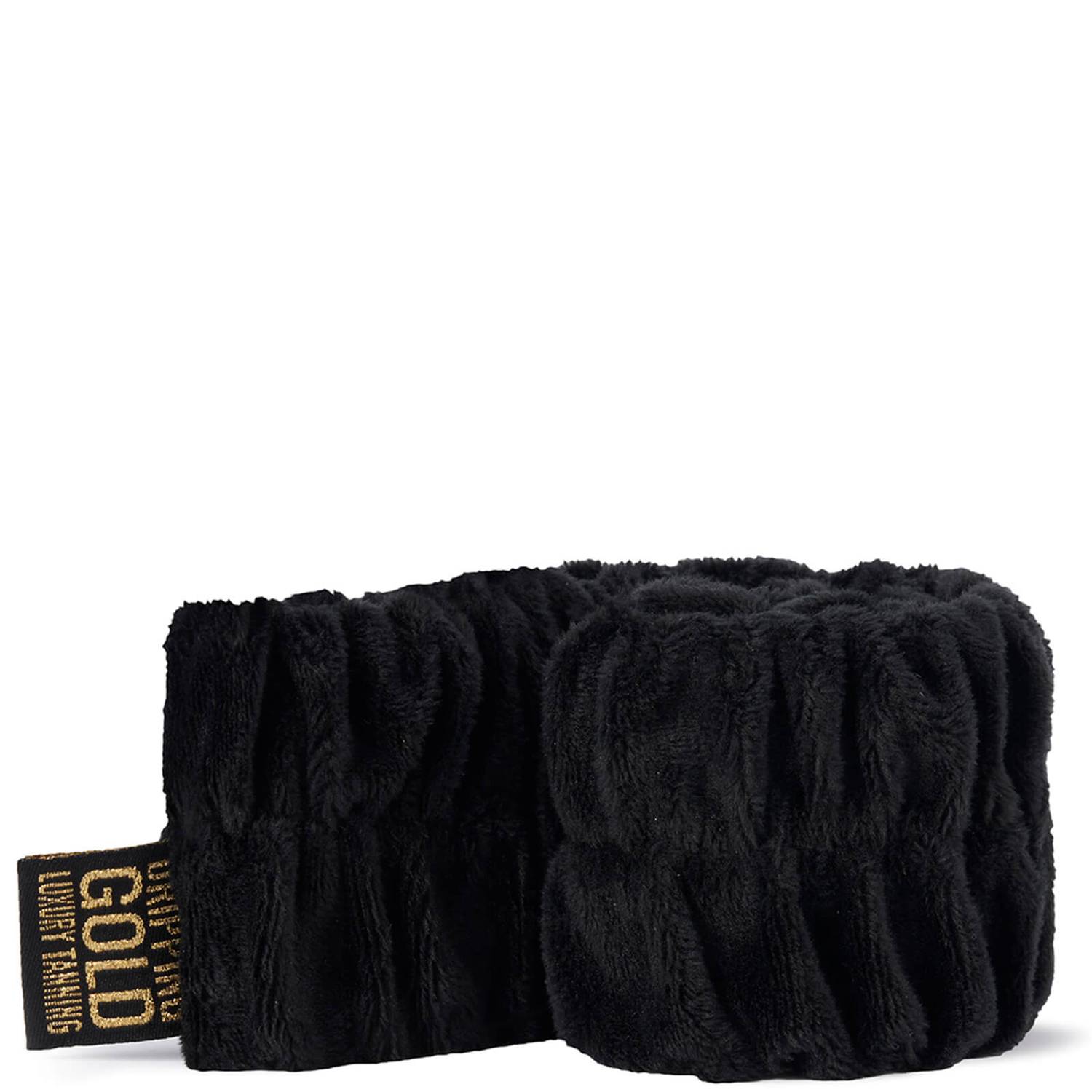 Dripping Gold Spa Headband Black