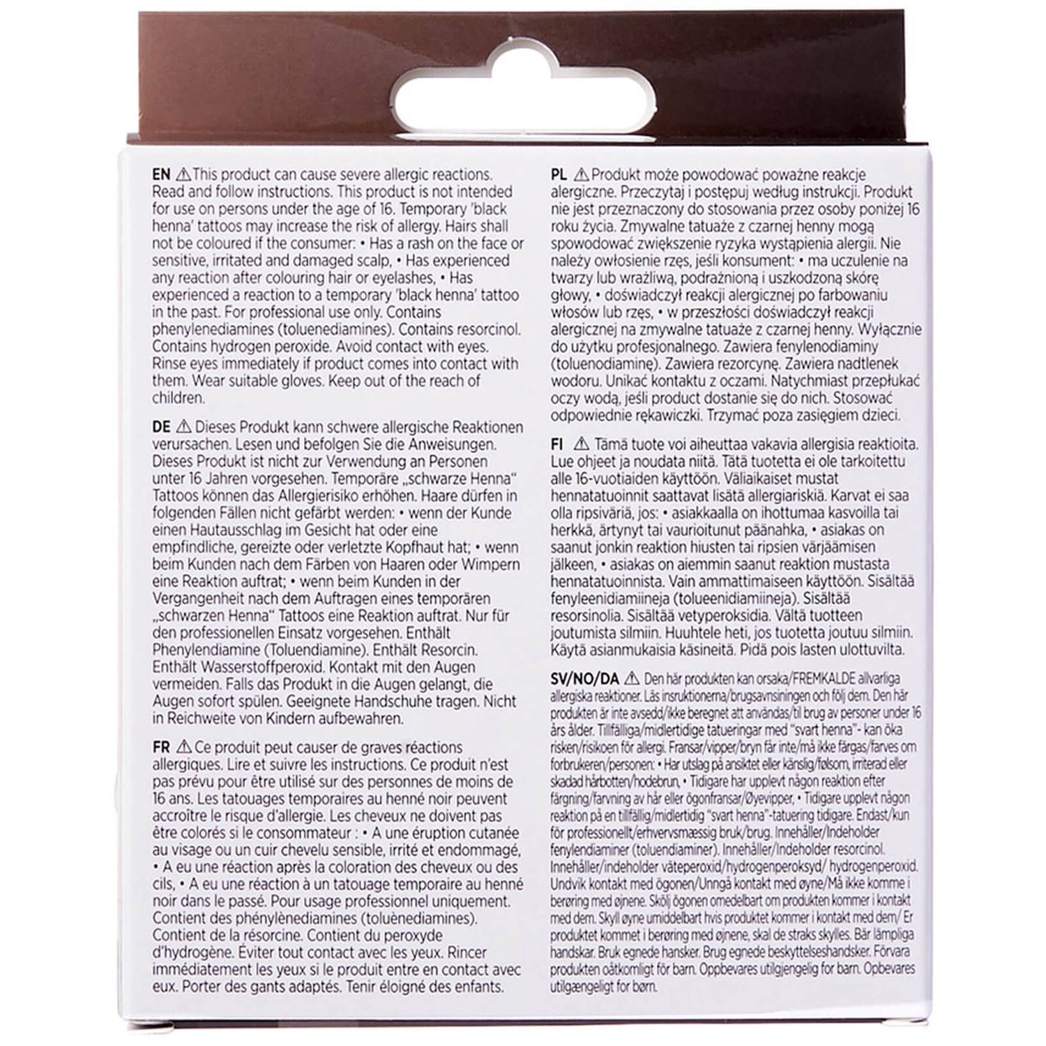Kiss Brow Tint Kit 20ml - Brown