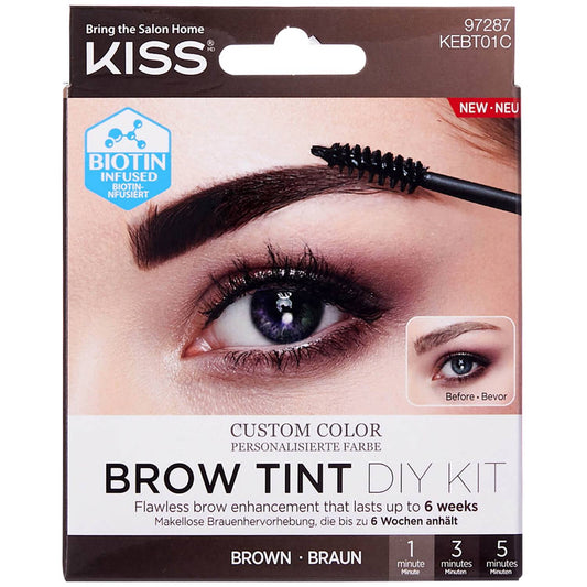 Kiss Brow Tint Kit 20ml - Brown