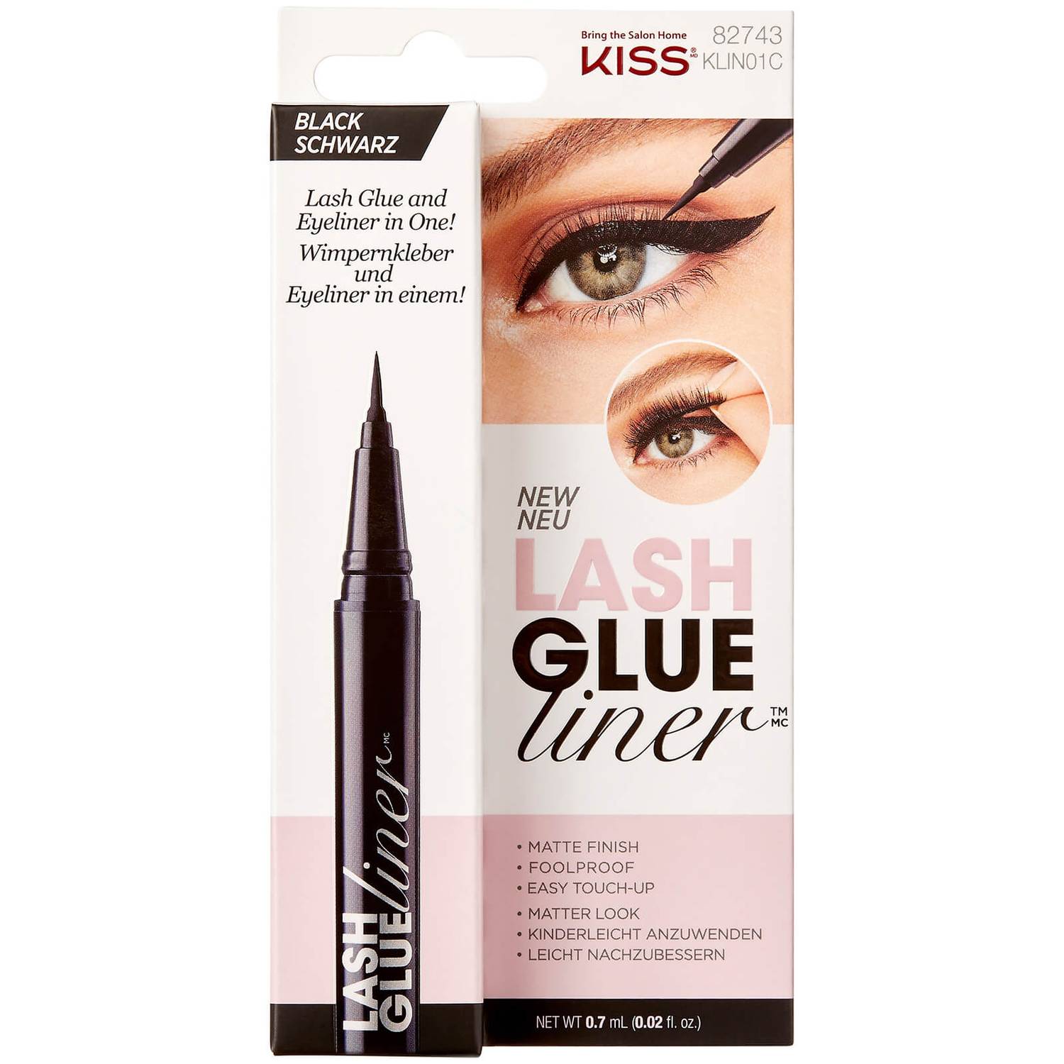 Kiss Glue Liner - Black