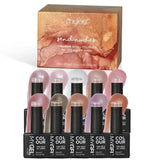 Mylee Black Convex Curing Lamp Kit Bundle with Send Nudes Collection