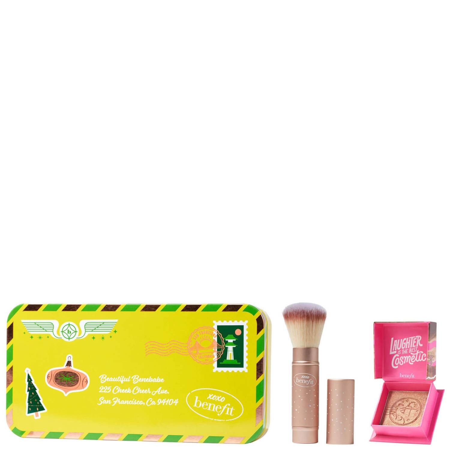 benefit Blush n Brush Delivery Limited Edition Blusher Shade and Brush Gift Set (Worth £43.50)