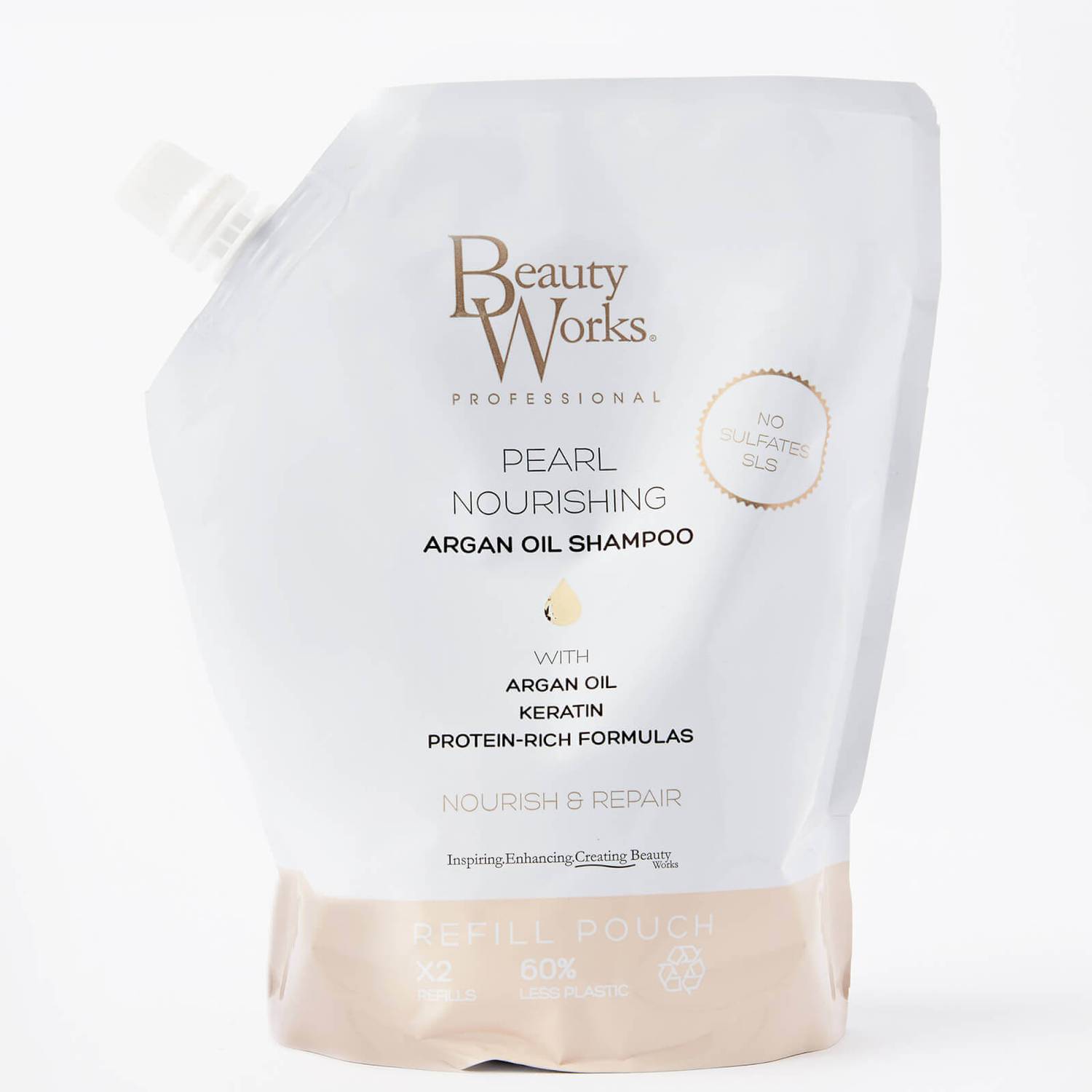 Beauty Works Pearl Nourishing Shampoo Sulfate Free Bundle