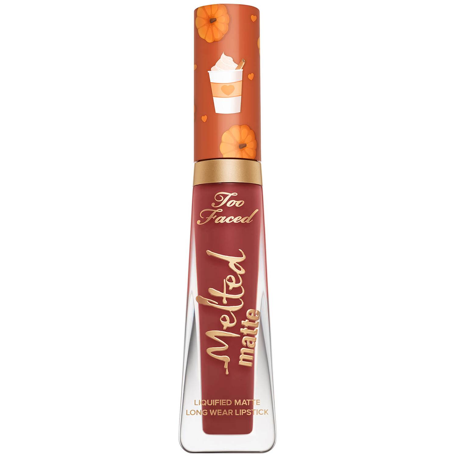 Too Faced Limited Edition Melted Matte Liquified Matte Long-Wear Lipstick  Pumpkin Spice Latte