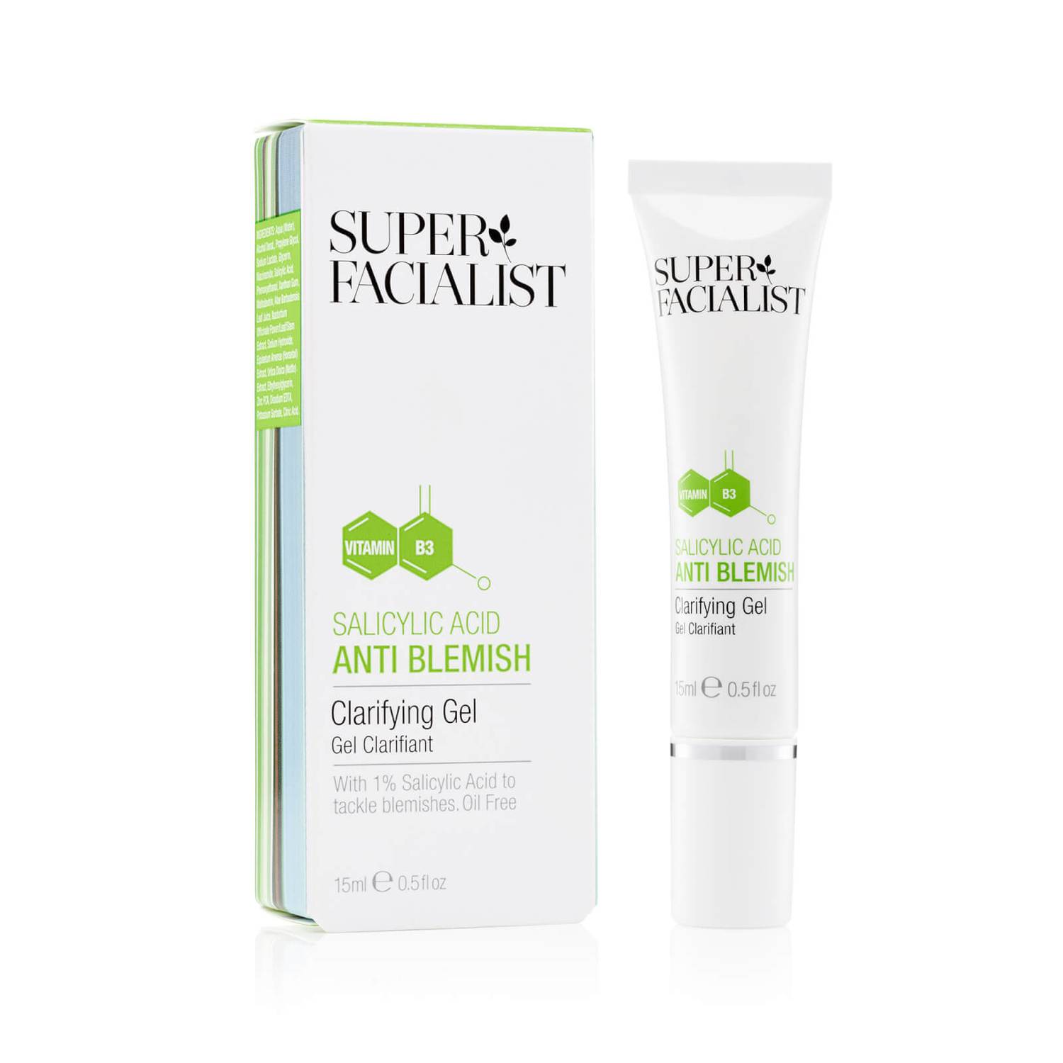 Super Facialist Salicylic Acid Anti-Blemish Clarifying Gel 15ml