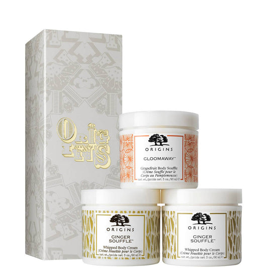 Origins Ginger and Grapefruit Uplifting Body Cream Trio