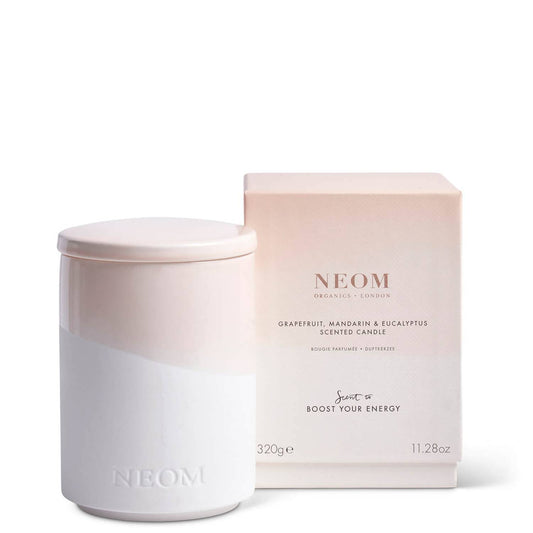 NEOM Grapefruit, Mandarin and Eucalyptus Scented Candle 320g