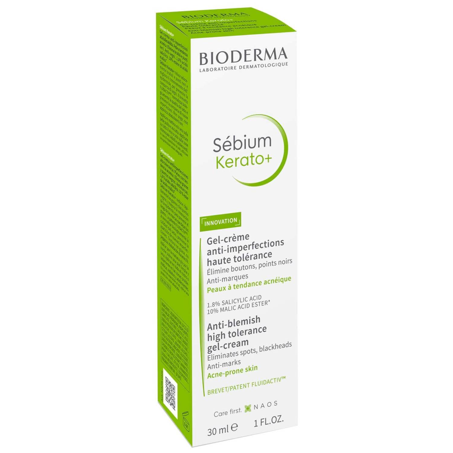 Bioderma Sebium Kerato+ Anti-Blemish Gel-Cream 30ml