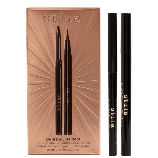 Stila Be Kind, Be Cool Smudge Stick & Liquid Eye Liner Set (Worth £33.00)