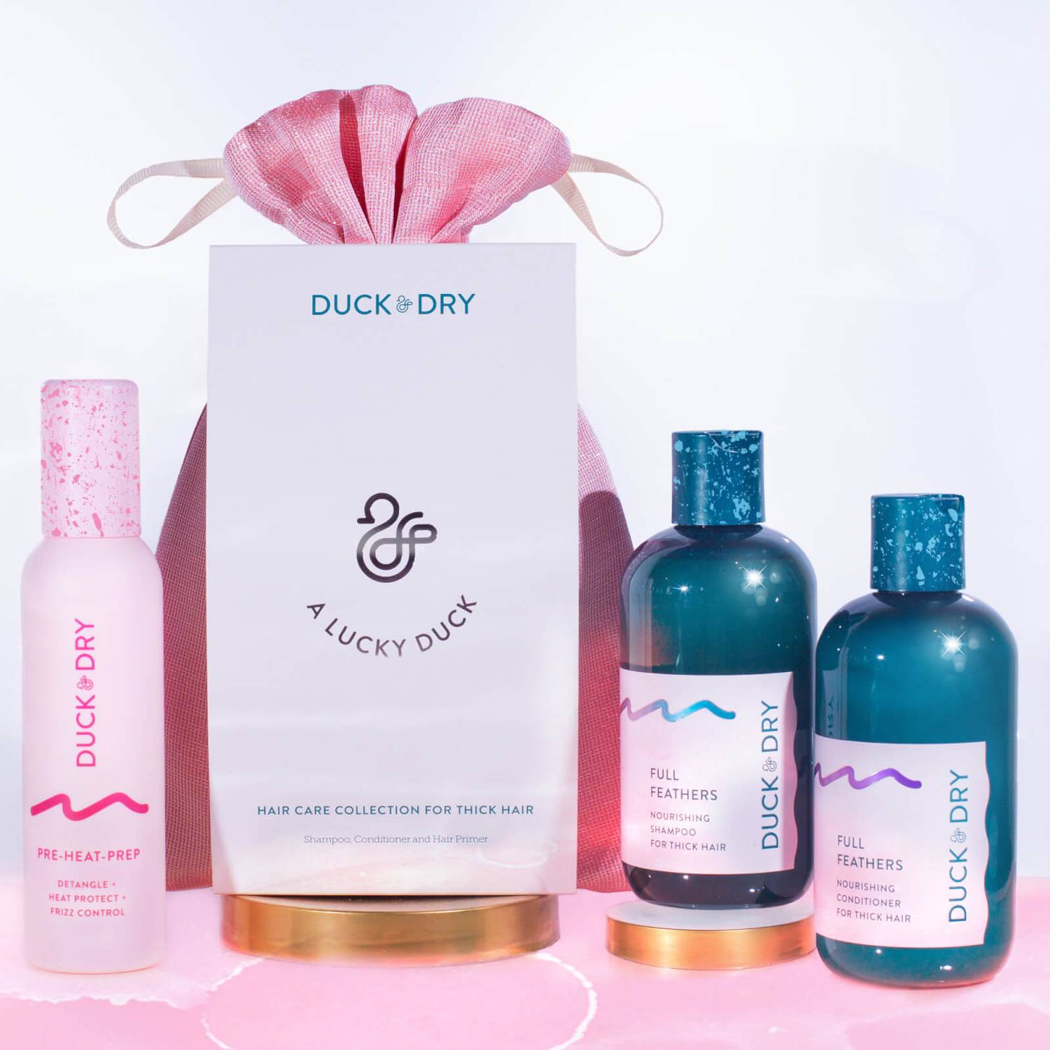 Duck & Dry Hair Care Collection for Thick Hair