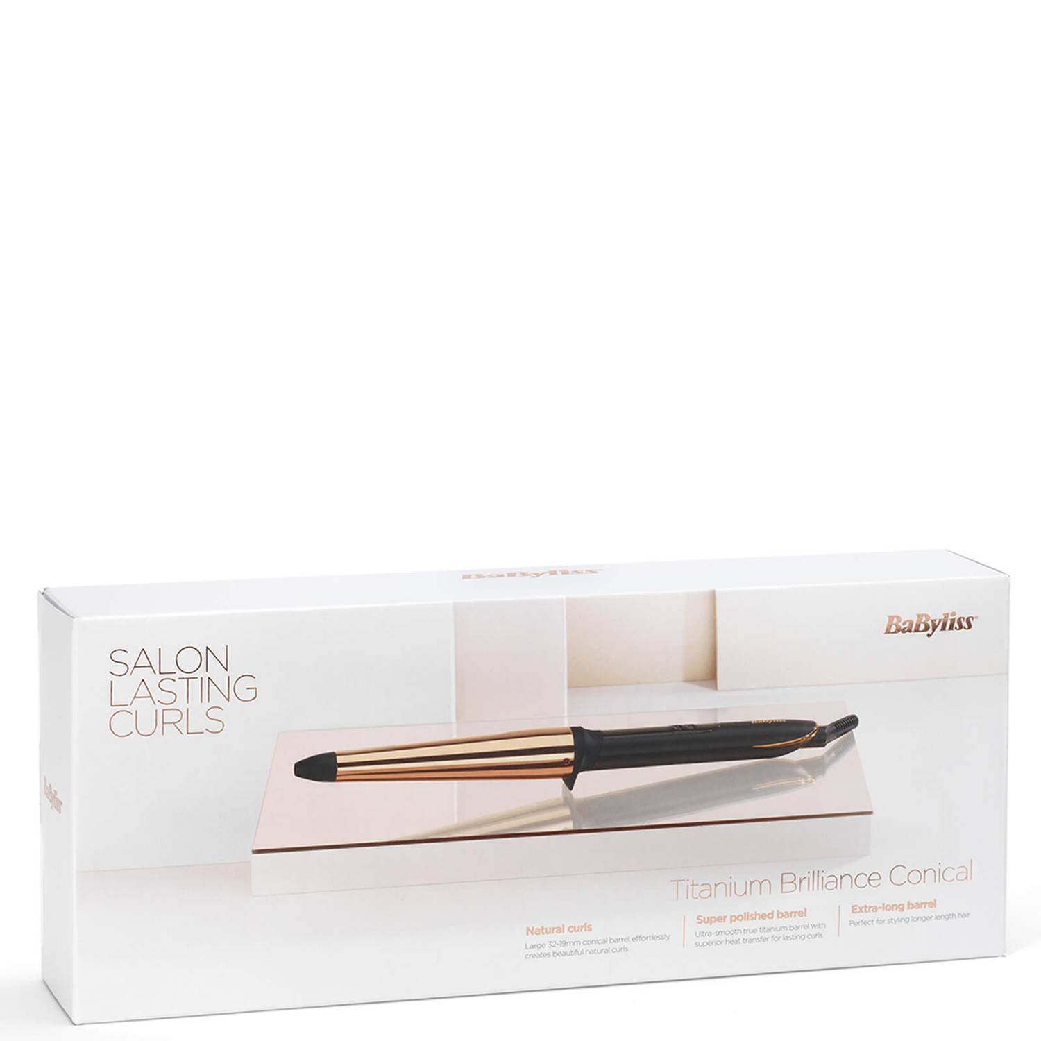 BaByliss Titanium Brilliance Conical Wand